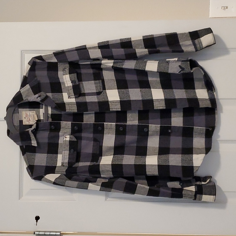 AE Black and White Flannel